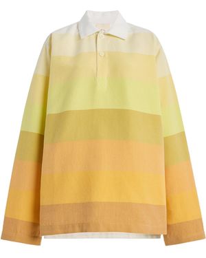 Marrakshi Life The Rugby Cotton Shirt - Yellow