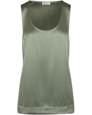 Heirlome Elaine Silk Top - Green