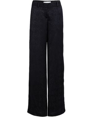 Silvia Tcherassi Ulla Straight Leg Trousers - Black