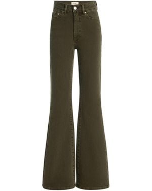 DL1961 Bridget Bootcut High Rise Instasculpt Jeans - Green