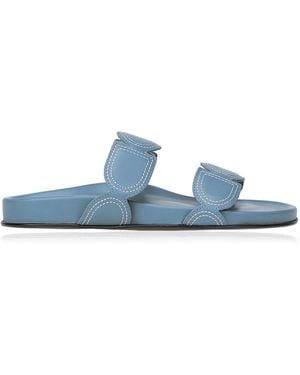 DI GAÏA Mia Leather Sandals - Blue