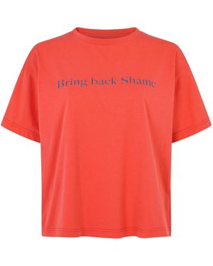 Conner Ives Bring Back Shame Cotton Shirt - Red