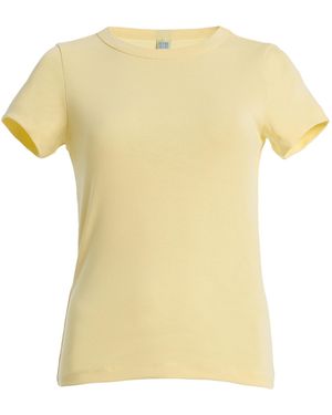 Flore Flore Car Cotton Baby Tee - Yellow