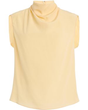Another Tomorrow Silk Top - Natural