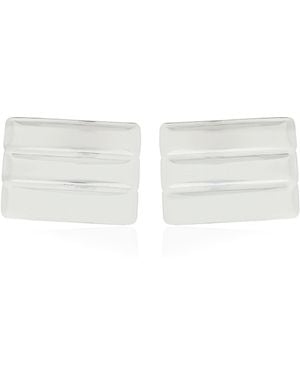 Louis Abel Cesi Sterling Earrings - White