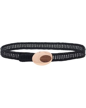 Gabriela Hearst Mabel Belt - Black