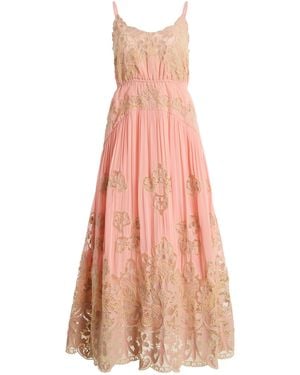Sea Gracelyn Embellished Lace Maxi Dress - Pink