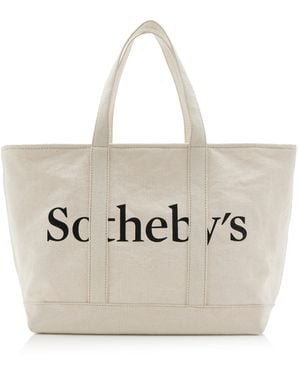 FRAME X Sotheby's Canvas Tote Bag - Natural