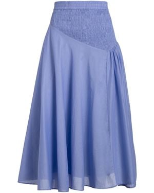Merlette Amalia Cotton Voile Skirt - Blue