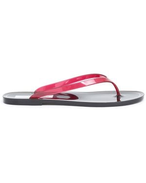 Christopher Esber Jo Pvc Flip Flop Sandals - Red