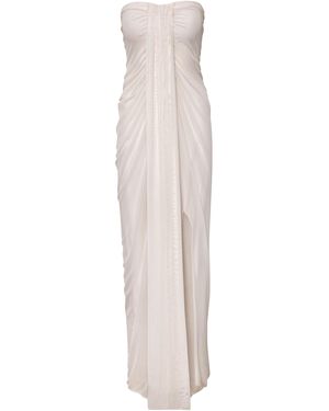 Baobab Lena Strapless Maxi Dress - White