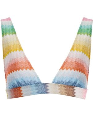 Missoni Knit Bikini - Blue