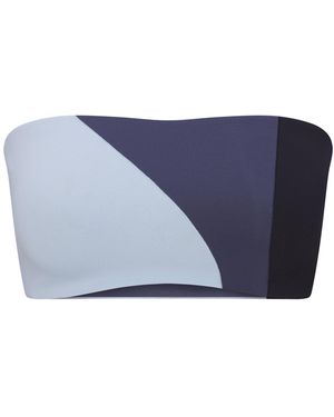 Left On Friday Bandeau Bikini Top - Blue