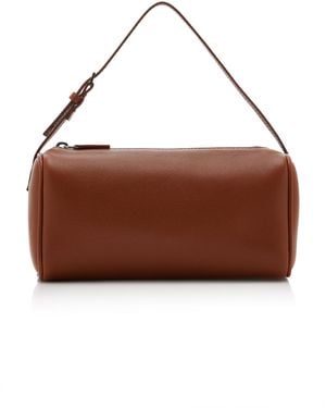 The Row 90's Leather Bag - Brown