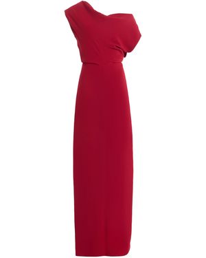 Proenza Schouler Rosina Double-Crepe Maxi Dress - Red