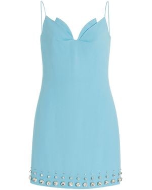 Del Core Exclusive Embellished Mini Dress - Blue