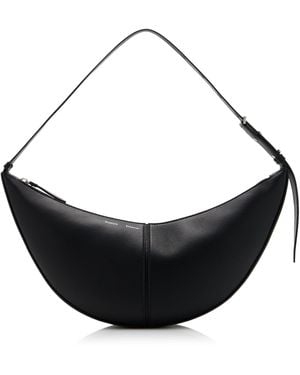 Proenza Schouler Slide Leather Shoulder Bag - Black