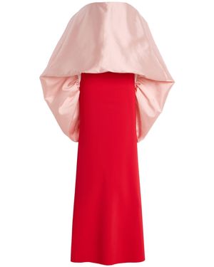 Greta Constantine Exclusive Serlio Strapless Dress - Red