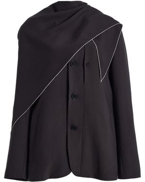 Kallmeyer Jamie Cady Scarf Blazer - Blue