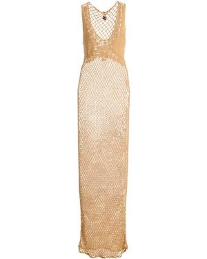 Akoia Swim Aurelia Crocheted Maxi Dress - Natural