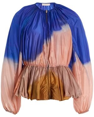 Ulla Johnson Rana Printed Jacket - Blue