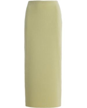 High Sport Exclusive Cassidy Wool Midi Skirt - Green