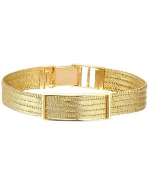 Her Story Small Buckle 14K Bracelet - Metallic