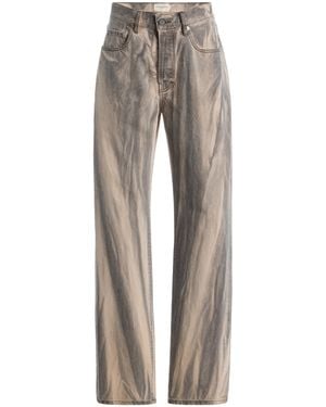Kallmeyer Gabby Rigid High-Rise Tapered Jeans - Grey