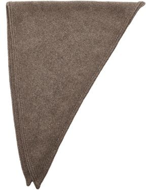 The Row Pyrite Cashmere Scarf - Brown