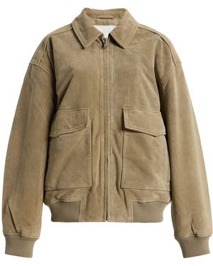 Citizens of Humanity Vivienne Suede Jacket - Natural