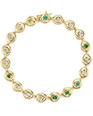 Rene Barnes Reverie Ii 14K Multi-Gem Tennis Bracelet - Metallic