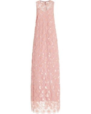 ROTATE BIRGER CHRISTENSEN Maxi Dress - Pink