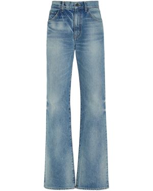 Nili Lotan Joan Flared Jeans - Blue