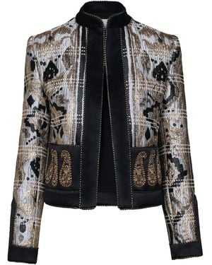 Johanna Ortiz Untamed Grace Embroidered Jacket - Black