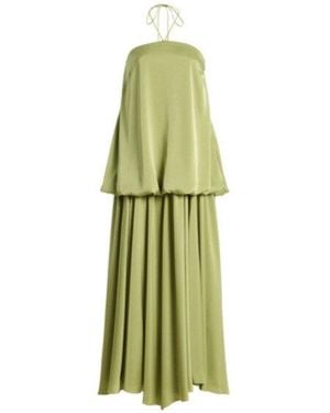 SIRAPOP Specialorder-Exclusive Valerie Satin Dress - Green