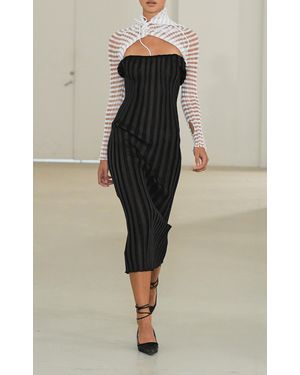 a. roege hove Katrine Cotton-Blend Knit Dress - Natural