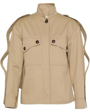 Zimmermann Rebellion Cotton Twill Jacket - Natural