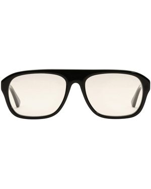 Heaven Mayhem Vesper Aviator-Frame Acetate Glasses - Multicolour