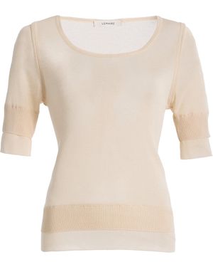 Lemaire Trompe L'Oeil Top - White