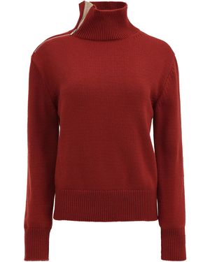 Source Unknown Konny Zipped Jumper - Red
