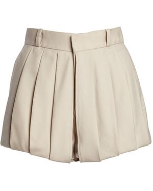 Coperni Wool Shorts - Natural