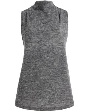 Proenza Schouler Cynthia Jersey Top - Grey