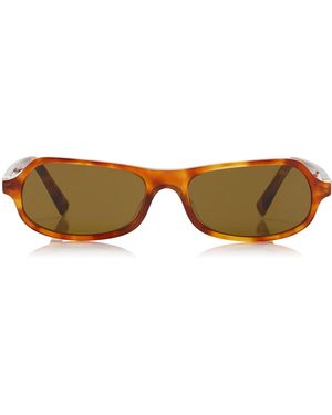 Miu Miu Square-Frame Acetate Sunglasses - Brown