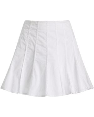 Merlette Sitaron Pima Cotton Skirt - White