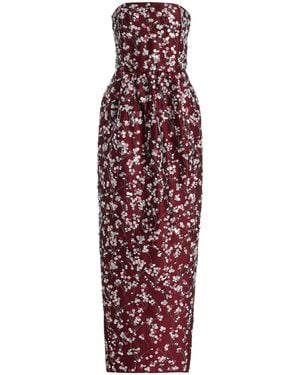 BERNADETTE Exclusive Holiday Beaded Gown - Red