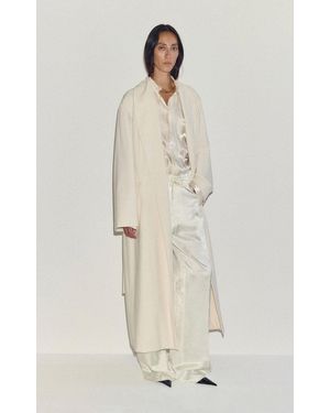 DARKPARK Jade Long Coat - Natural