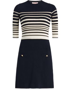 Valentino Garavani Knit Mini Dress - Black