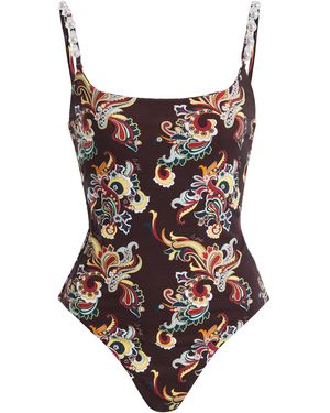La Porte Brooks One-Piece Swimsuit - Brown
