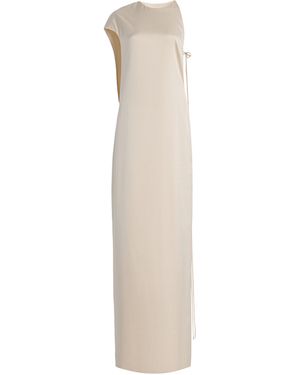 SIRAPOP Exclusive Catherine Satin Dress - White