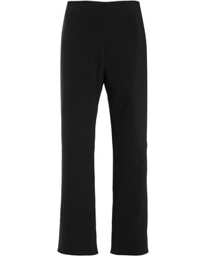 Rohe Cigarette-leg Scuba Trousers - Black